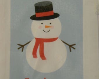 Snowman Favor Bags - Snowman Favor Bags, Snowman Party Favor Bags, Snowman Bags, Christmas Favor Bags, Snowman Party Bags