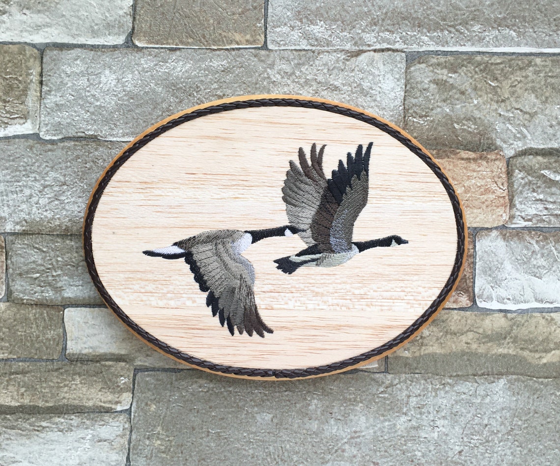 Canadian Geese Wall Hanging Waterfowl Decor for Lodge Cabin Etsy