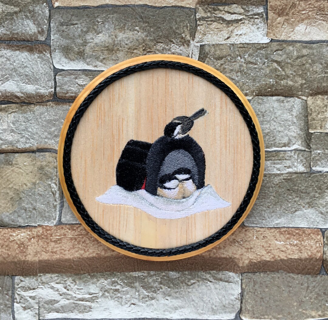 Chickadee Decor, Winter Birds, Entryway Decor, Gift for Seniors, Secret