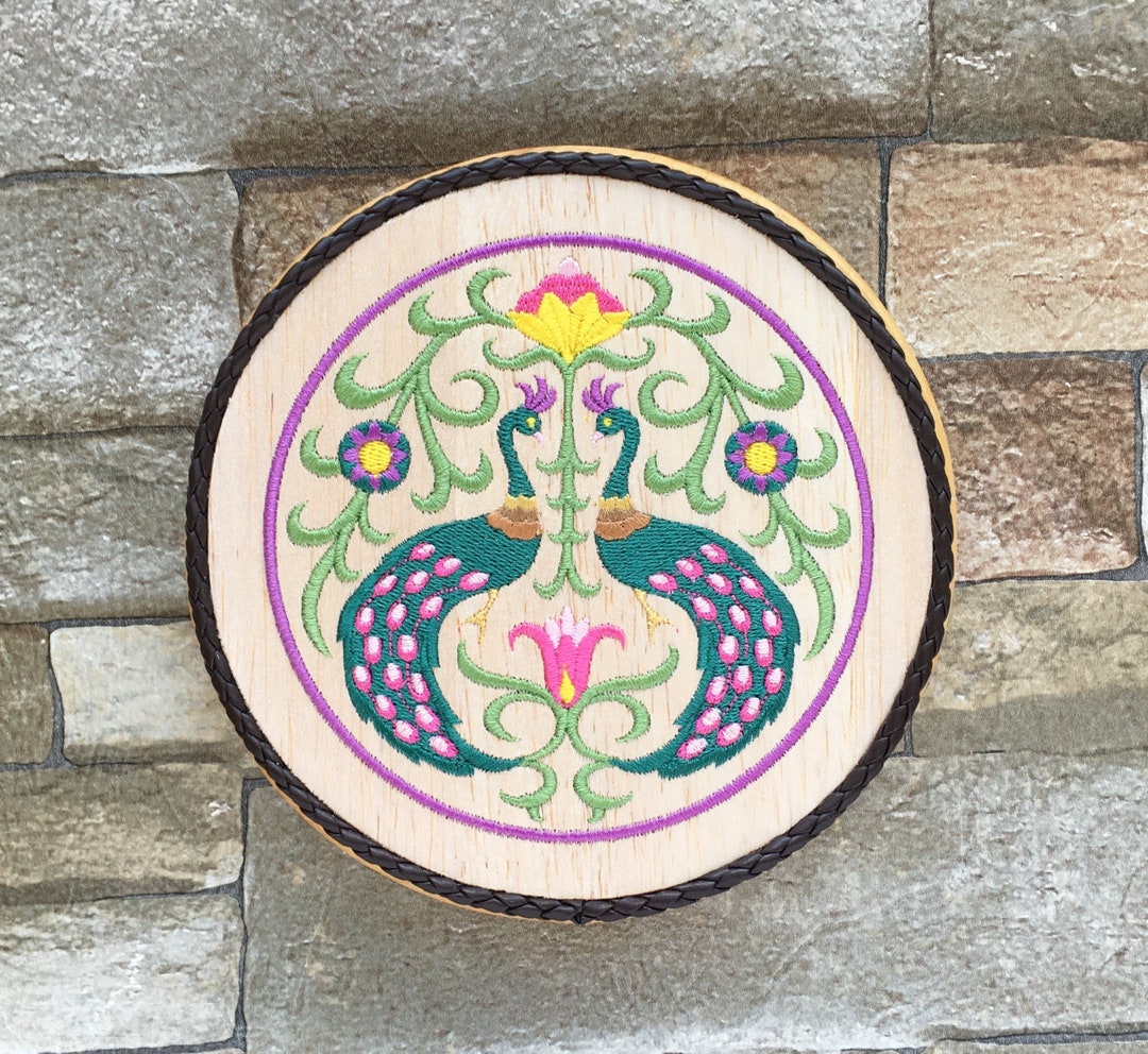 Polish Folk Art, Peacock Art, Poland Home Decor, Housewarming Gift