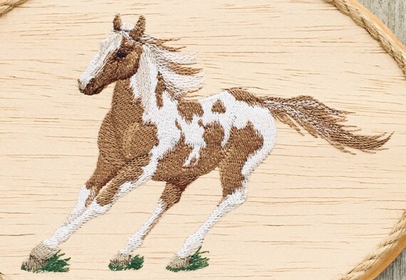 Western Paint Horse Wall Decor Cowgirl Bedroom Decor Horse Etsy