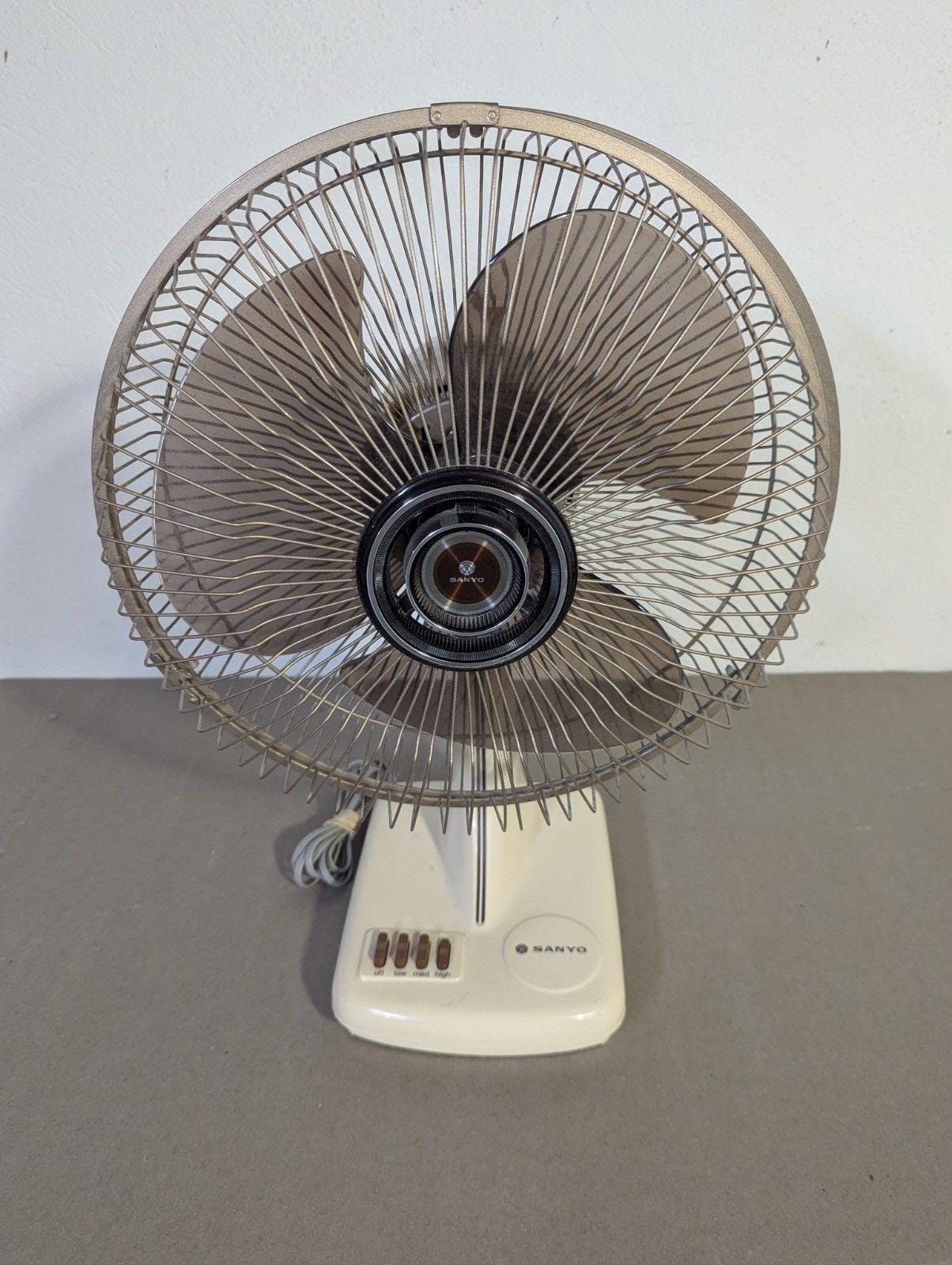 Sanyo Vintage Fan - Etsy