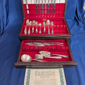 Wm Rogers Silverware Set - Etsy