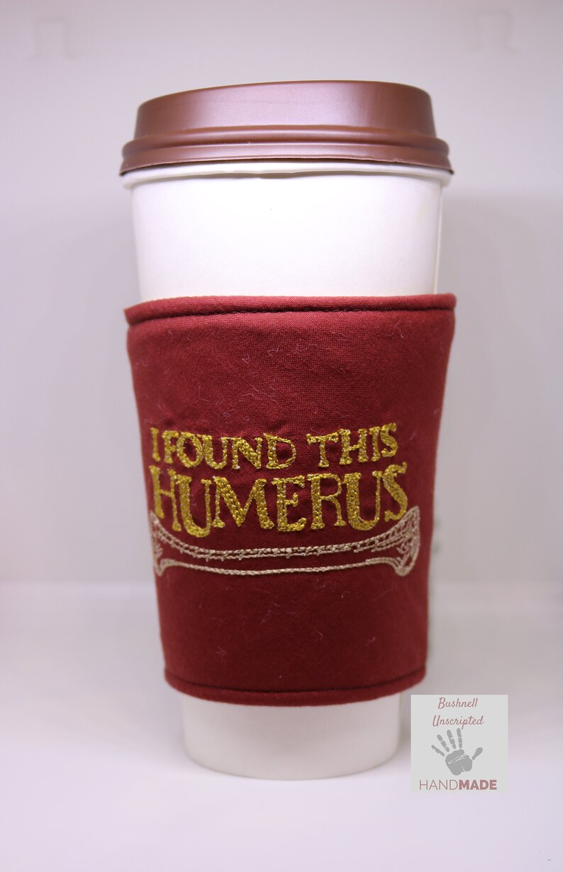 I Found This Humerus Coffee Cozy to Go Cup Wrap