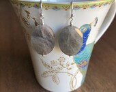 Faceted Labradorite Gemstone Earrings
