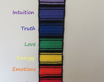 Chakra Wall Hanging, Yoga Studio Decor