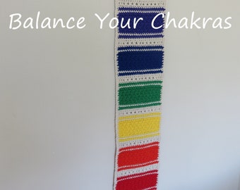 Chakra Wall Hanging, Yoga Studio Decor