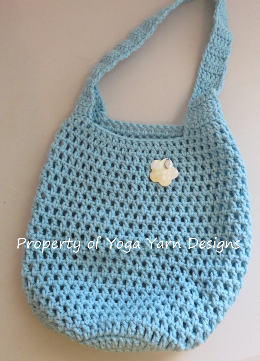 Crocheted Market Bag | Etsy