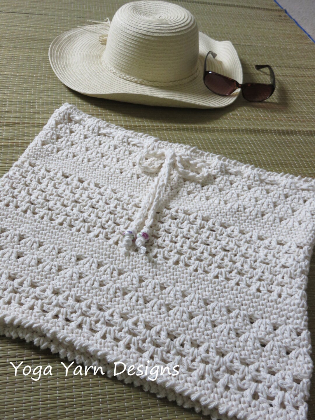 Crocheted Mini Skirt Beach Coverup Etsy