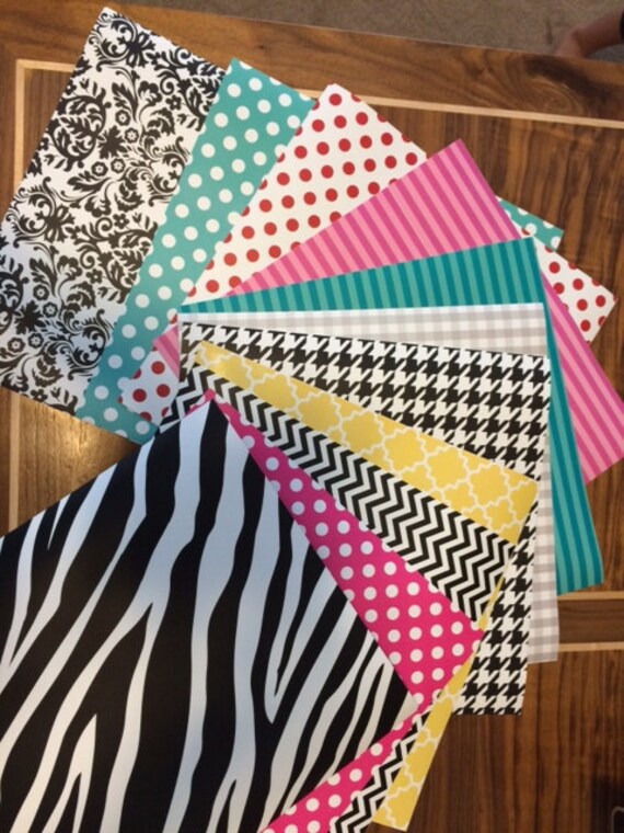 items similar to new 12x12 vinyl sheets printed patterns craft