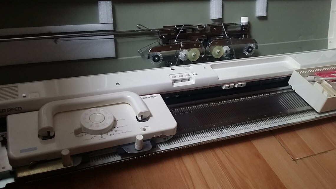 Silver Reed SK840 Electronic Knitting Machine Etsy