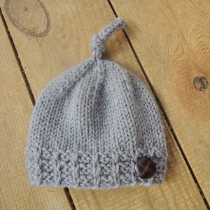 Knitting Pattern - Vebs Hat - sized for Newborn, Baby, Toddler, Child