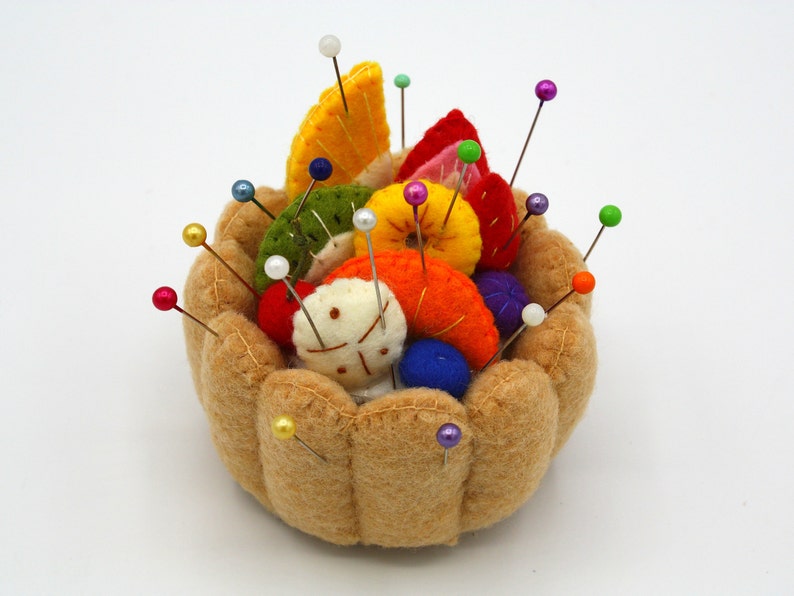 Fake Charlotte Cake Pincushion Mini Felt Cake Etsy