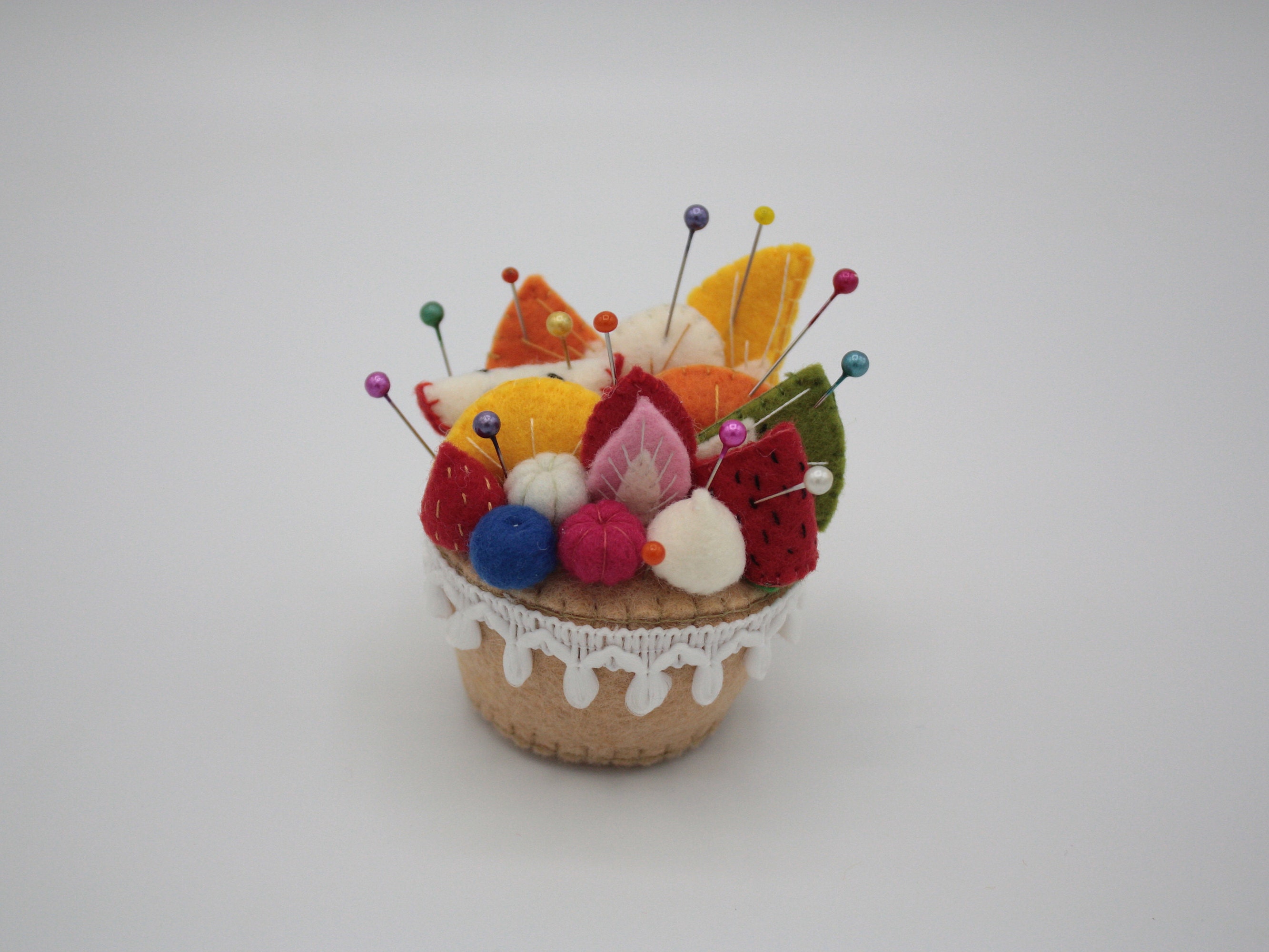 Felt Cake Pincushion Mini Fake Cake - Etsy