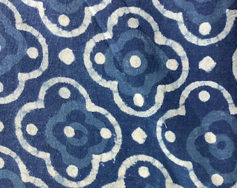 Handmade Indian cotton pillowcases, Indigo cotton, Free Shipping, Indian block print pillowcovers, two pillow shams, cotton bedding,