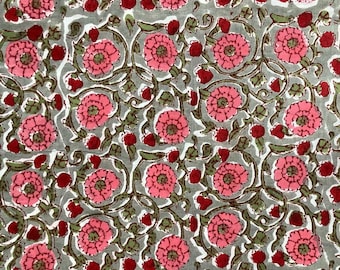 Handmade block Print Pillowcases: Soft Indian Cotton Shams