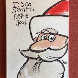 Santa painting--fun On demand art