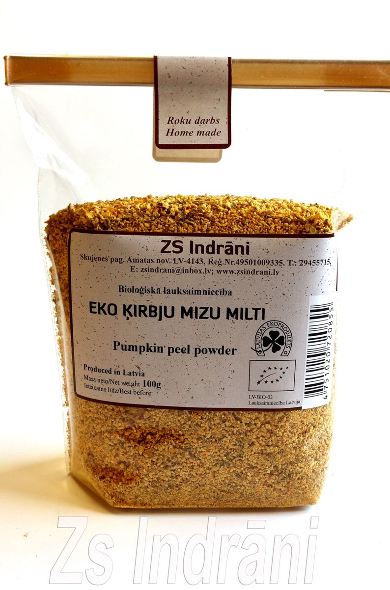 Pumpkin Peel Powder. Organic. 100g Etsy