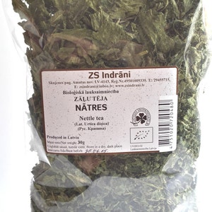 Nettle Dried Organic herbal tea 30g / 1,1oz image 3