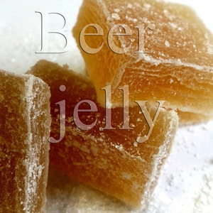 Beer jelly. Handcrafted candy 150g image 1