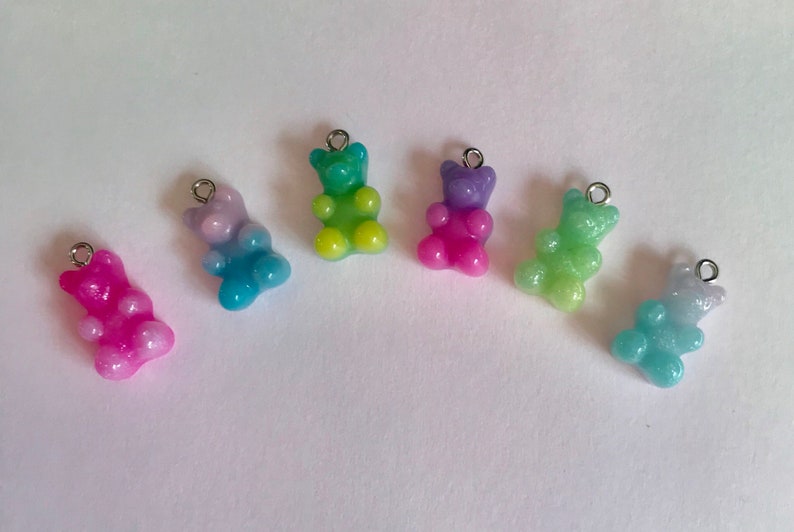 OMBRE GUMMY BEAR Candy Earrings