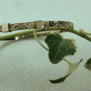 Vintage adjustable baby bangle bracelet children jewelry gold filled