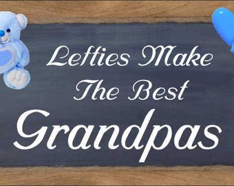 Lefties Make the Grandpas Refrigerator Magnet lefty fridge magnet grandma