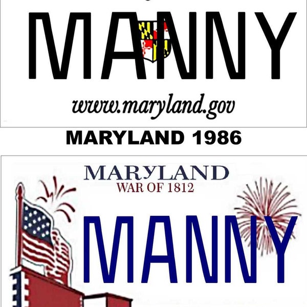 decorative-md-license-plate-etsy