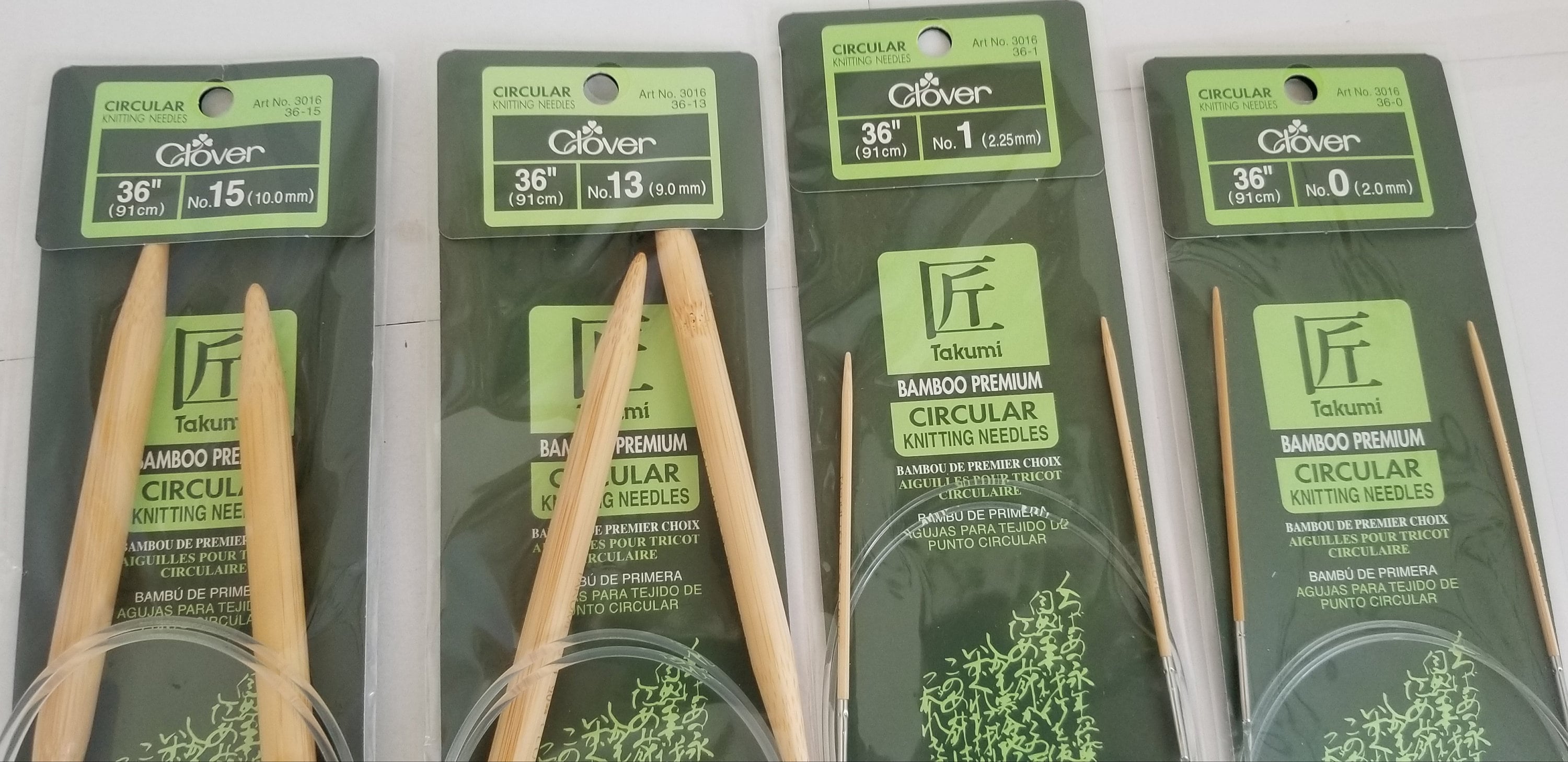 Clover Bamboo Knitting Needles [Review & Info] • Happy Knitting