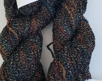 Prism Yarn  "ELISE" Hand Dyed Luxury Chained Yarn ~  Carry-A-Long For Added Sparkle