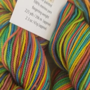 The Yarns of Rhichard Devrieze ~ Peppino ~  Hand dyed 100% Merino from Canada.