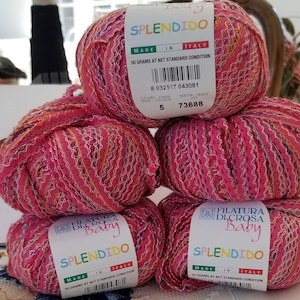 Filatura Di Crosa Bebé "Splendido" Hilo de Cinta ~ Hecho en Italia