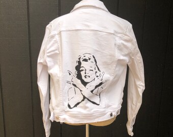 Marilyn Monroe Jean Jacket - Etsy