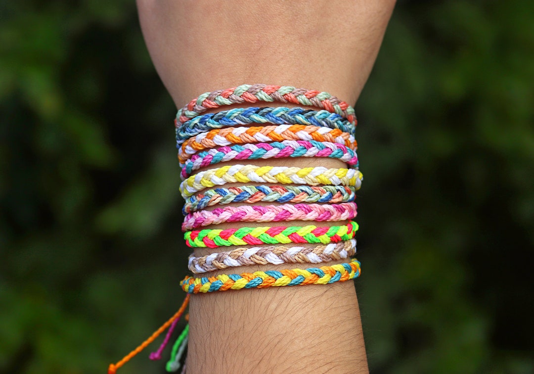 ブレスレット LABEL K BRAIDED FABRIC BRACELET (BR-TISSE_PINKSUPERMOM) il_1080xN.5343331934_85z2.jpg