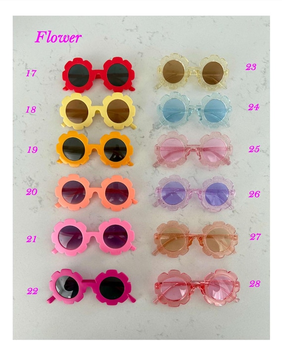 Kids Party Favors 24 Pack Heart Sunglasses Heart Shaped Rimless