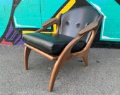 Adrian Pearsall Style Sculptural Lounge Chair