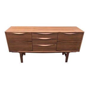 60" Handcrafted Sculptural Credenza Sideboard ( Free Delivery )