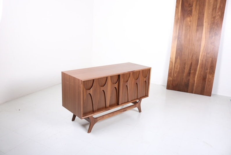 48 Mid Century Brasilia credenza sideboard In Stock image 1