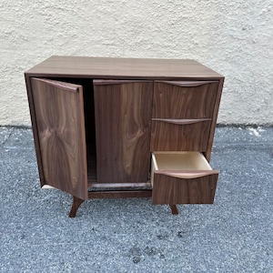 Mid Century Single Sink Bathroom Vanity ( Free Shipping ) - Etsy
