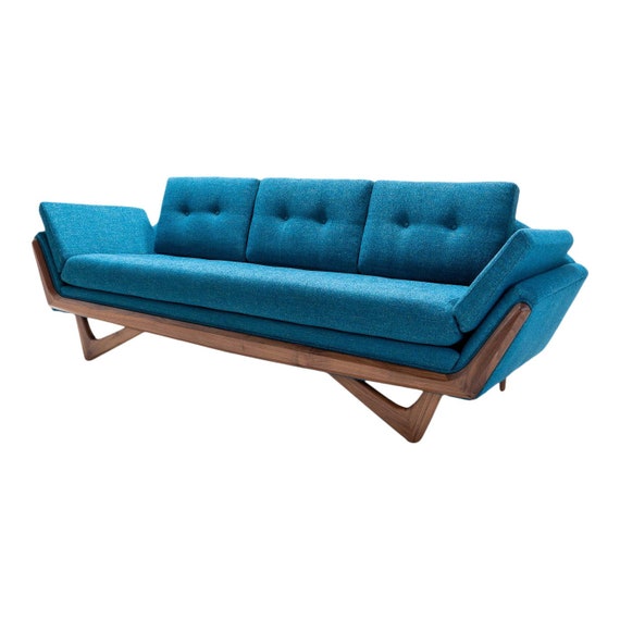 Adrian Pearsall Style Mid-Century Sofa | Made in U.S.A