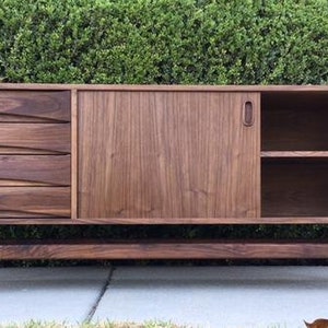 Mid Century Bowtie Credenza Sideboard image 3