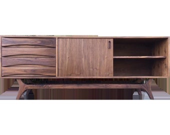 Mid Century "Bowtie" Credenza Sideboard