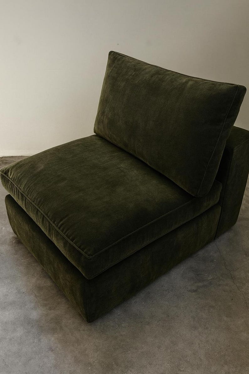 Modular Sectional Sofa "Versa" Stain Resistant Custom |Made in U.S.A image 2