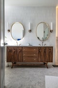 72" Brasilia Style Double Sink Vanity
