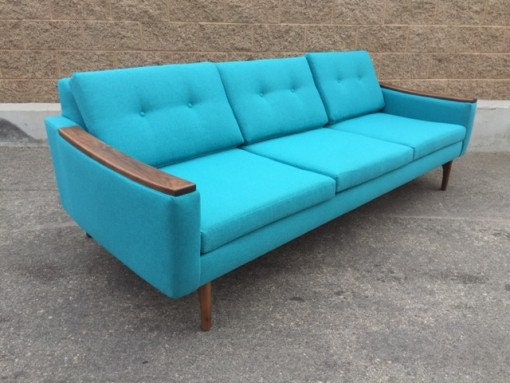 Mid Century Style Trudy Sofa Etsy