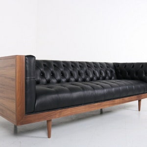 Mid Century Milo Style Case Sofa