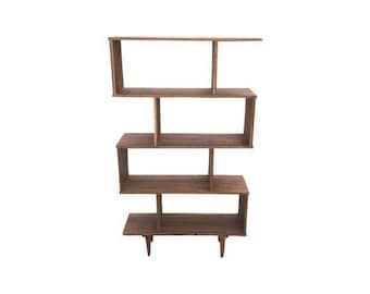 Handcrafted Walnut Bookshelf