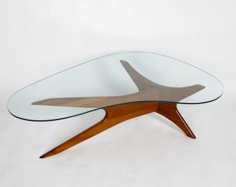 Adrian Pearsall Style Boomerang Coffee Table
