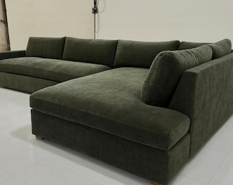 Deep Feather Down Sectional The Grove – Custom