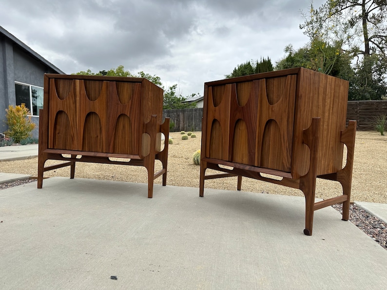 Mid Century Brasilia Nightstands image 2